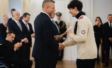 FOTO: Hokejisti, Vlhová aj olympíjske hviezdy. Slovensko vyložilo karty pred ZOH