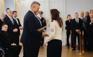 FOTO: Hokejisti, Vlhová aj olympíjske hviezdy. Slovensko vyložilo karty pred ZOH