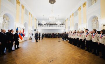 FOTO: Hokejisti, Vlhová aj olympíjske hviezdy. Slovensko vyložilo karty pred ZOH