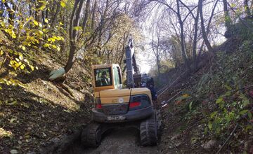 FOTO: Výstavba novej vetvy vodovodu a kanalizácie v Prešove sa blíži ku koncu