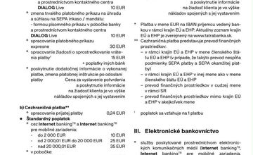 FOTO: Poplatky za služby pre fyzické osoby
