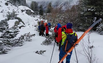 FOTO: Tragický pád lavíny vo Vysokých Tatrách. O život prišli dvaja muži
