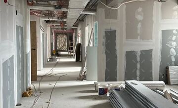 FOTO: Rekonštrukcia popradsej nemocnice sa blíži ku koncu