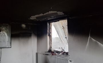 FOTO: Požiar v Banskom. Škody za desaťtisíce, zásah trval hodiny