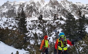 FOTO: Ďalší tragický pád lavíny vo Vysokých Tatrách. O život prišli dvaja turisti