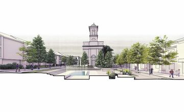 FOTO: Veľká rekonštrukcia námestia v Poprade by mohla začať už čoskoro