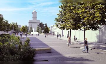 FOTO: Veľká rekonštrukcia námestia v Poprade by mohla začať už čoskoro