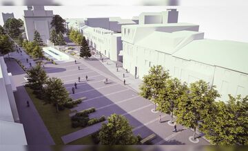 FOTO: Veľká rekonštrukcia námestia v Poprade by mohla začať už čoskoro