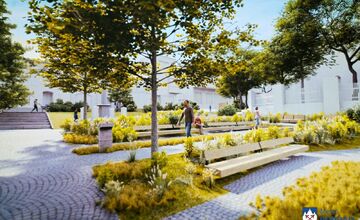 FOTO: Veľká rekonštrukcia námestia v Poprade by mohla začať už čoskoro