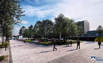 FOTO: Veľká rekonštrukcia námestia v Poprade by mohla začať už čoskoro