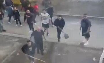 FOTO: Hromadná bitka v Žehre