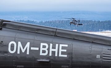 FOTO: Niekoľko týždňov lietali nad hlavami Popradčanov Black Hawky