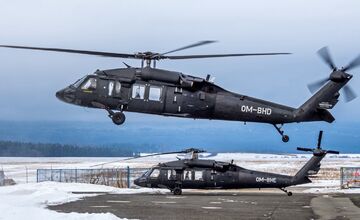 FOTO: Niekoľko týždňov lietali nad hlavami Popradčanov Black Hawky