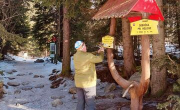 FOTO: Smerovníky nie sú nálepková tabuľa, turisti sa musia vedieť správať