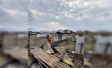 FOTO: Tragický požiar pri Prešove si vyžiadal život malého chlapčeka