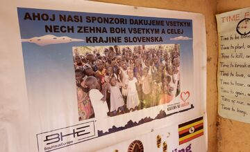 FOTO: Čviro zo Starej Ľubovne pomáha sirotám v Ugande