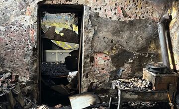 FOTO: Po požiari v Starej Ľubovni ostalo bez strechy viac ako 40 ľudí