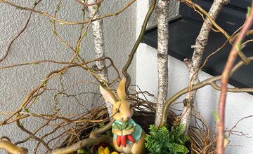 FOTO: Mestá a obce v Prešovskom kraji žiaria veľkonočnou výzdobou