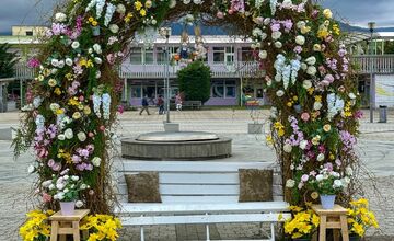 FOTO: Mestá a obce v Prešovskom kraji žiaria veľkonočnou výzdobou