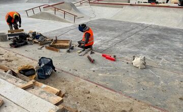 FOTO: Skatepark v Prešove rastie. Vyzerá úchvatne, komentuje poslanec
