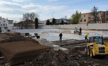 FOTO: Skatepark v Prešove rastie. Vyzerá úchvatne, komentuje poslanec