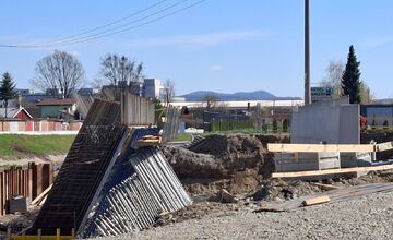 FOTO: Takto to vyzerá na stavbe mosta Jána Pavla II.