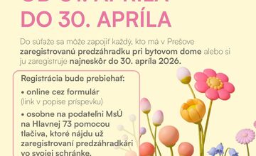 FOTO: Prešov hľadá najkrajšiu predzáhradku, hrá sa o peniaze