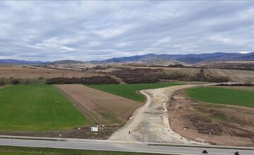 FOTO: Výstavba obchvatu Sabinova pokračuje