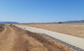 FOTO: Výstavba obchvatu Sabinova pokračuje