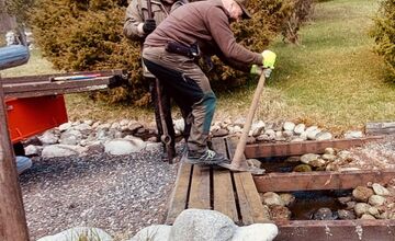 FOTO: Jar v Tatrách. Nový mostík aj kvitnúca záhrada