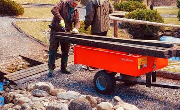 FOTO: Jar v Tatrách. Nový mostík aj kvitnúca záhrada