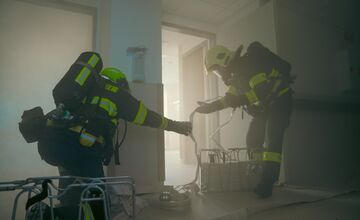 FOTO: Veľká explózia na lôžkovom oddelení v popradskej nemocnici