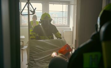 FOTO: Veľká explózia na lôžkovom oddelení v popradskej nemocnici