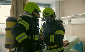 FOTO: Veľká explózia na lôžkovom oddelení v popradskej nemocnici