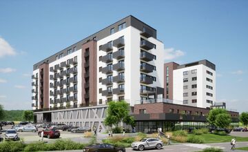 FOTO: V Poprade rastú nové byty. Pozrite si vizualizácie