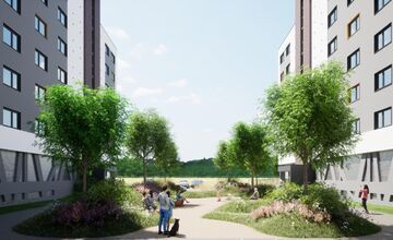 FOTO: V Poprade rastú nové byty. Pozrite si vizualizácie