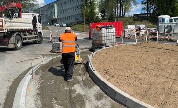 FOTO: Vo Vranove nad Topľou pribudne nový kruhový objazd